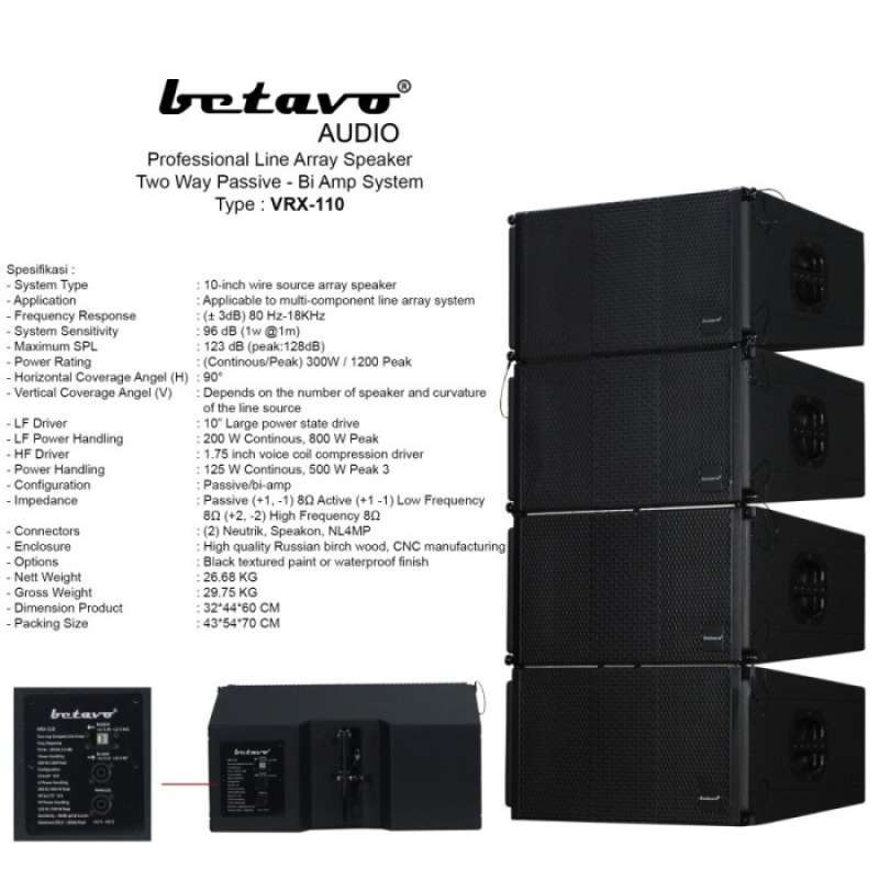 Rcf Line Array Box Price Active Way Line Array Module 2000W HDL