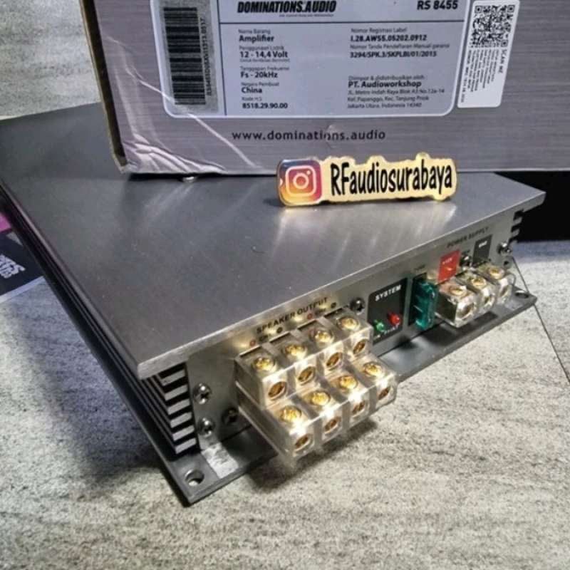 Jual Domination Rs 8455 Dsp Amplifier Processor 8channel Di Seller ...
