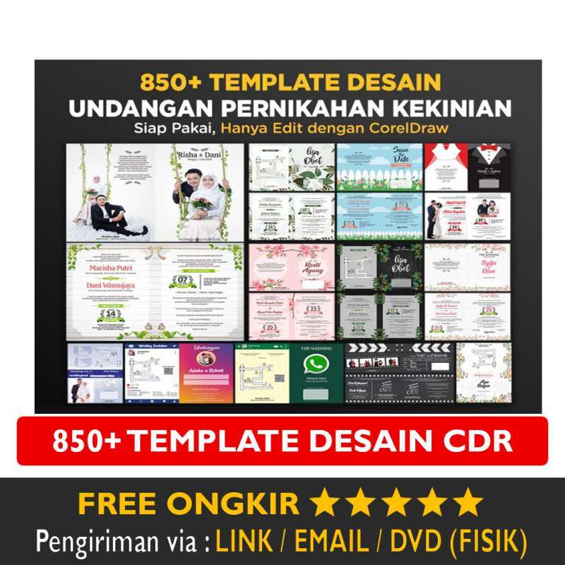 Jual Undangan Rustic Original Harga Termurah Juni 2024 | Blibli