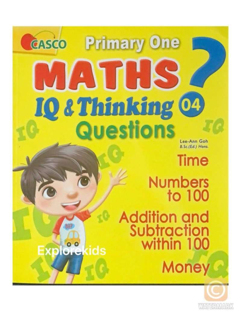 Jual Buku Import Singapore Math Series Iq Thinking Sd Grade 1 Syllabus ...