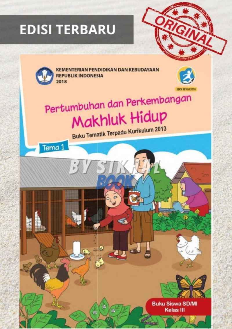 Jual Buku Tematik Sd Kelas 3 Tema 1 2 3 4 5 6 7 8 Dan Pai Revisi ...