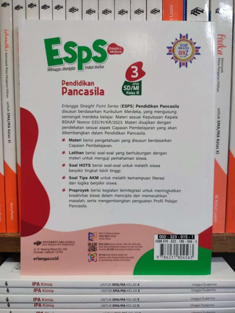 Jual Esps Pendidikan Pancasila Revisi Kelas 3 Sd Kurikulum Merdeka ...