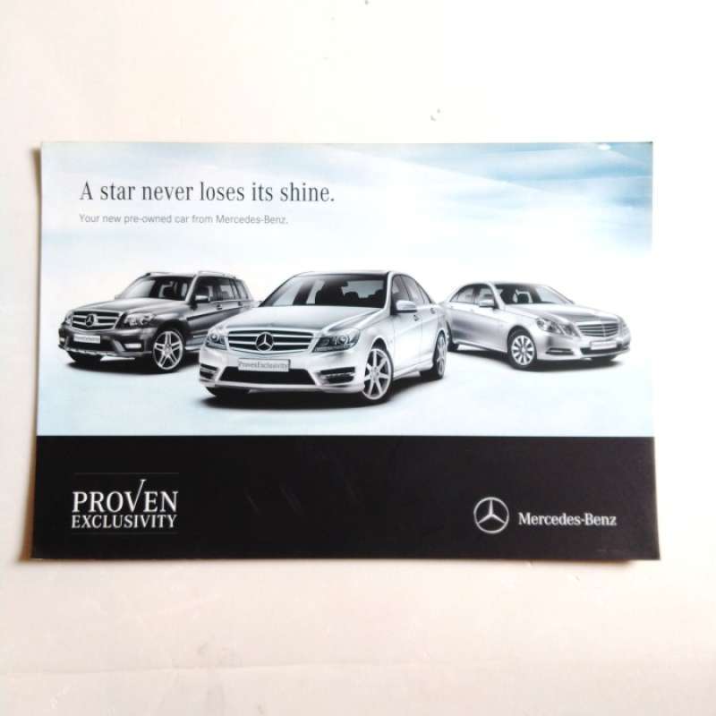 Jual Katalog Brosur Mobil Mercedes Benz Di Seller Shin Store