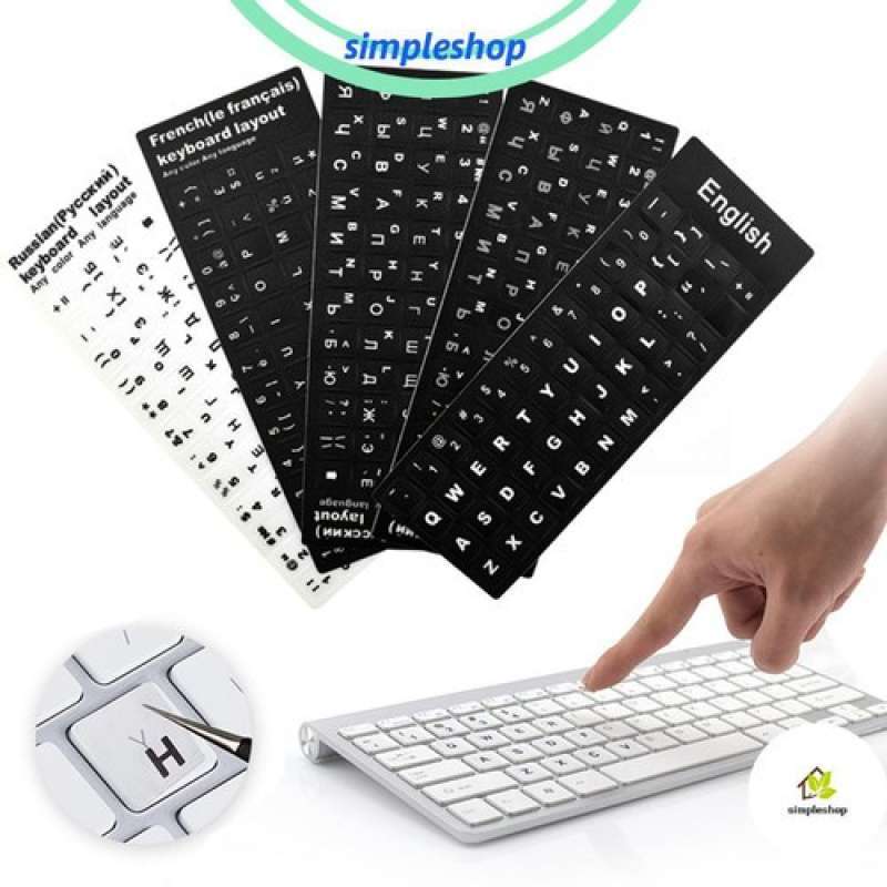 Jual Sticker Keyboard Typing Hangul, Korean, Japanese, Chinese, Thai ...