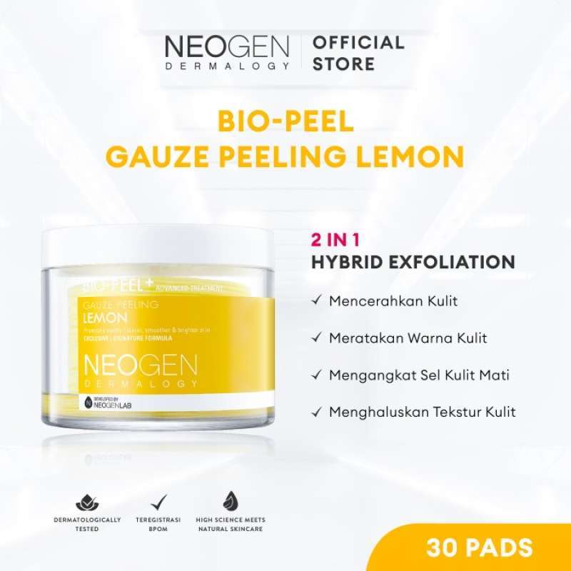 Disques Exfoliants Visage Neogen Bio Peel Gauze Peeling - Lot De 30 Pads