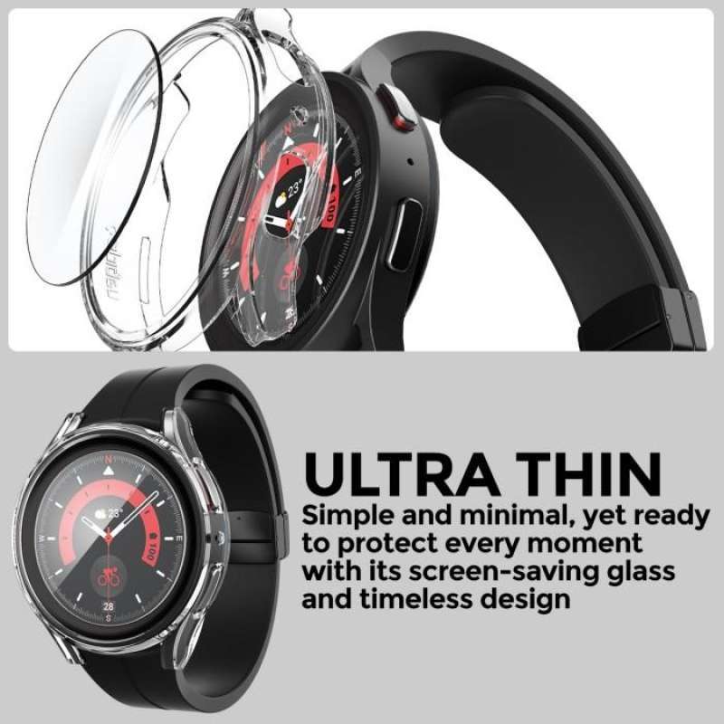 Case Galaxy Watch 5 Pro/4 40/44/45mm Spigen Thin Fit Hard Cover Casing