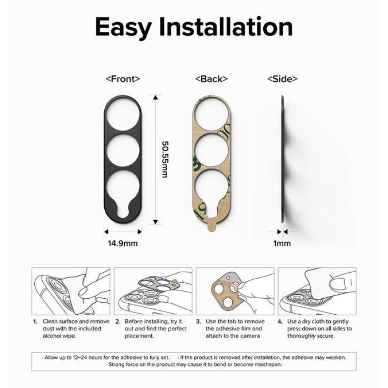 Lens Protector Samsung Galaxy Z Fold 4 Ringke Camera Styling Cover