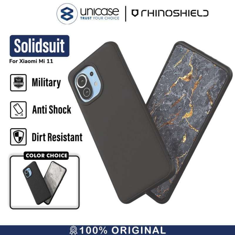 Case Xiaomi Mi 11 RhinoShield Solidsuit Anti Crack Carbon Hybrid Casing