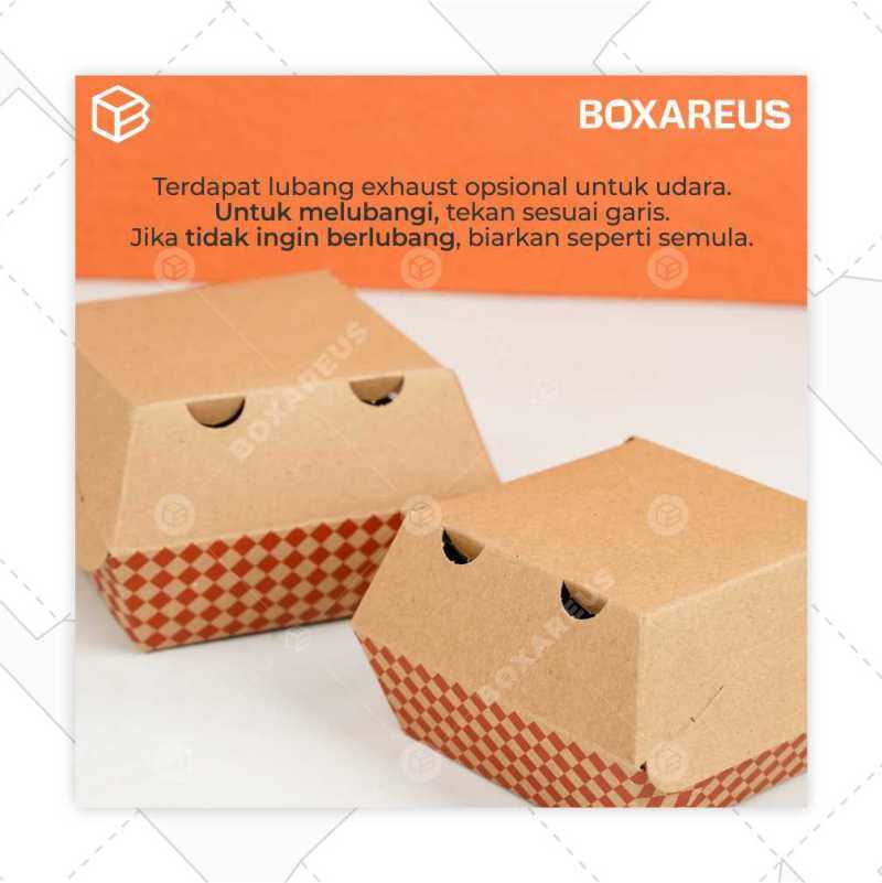 Jual Box Take Away Kotak Burger Dus Roti Packaging Makanan Takoyaki ...