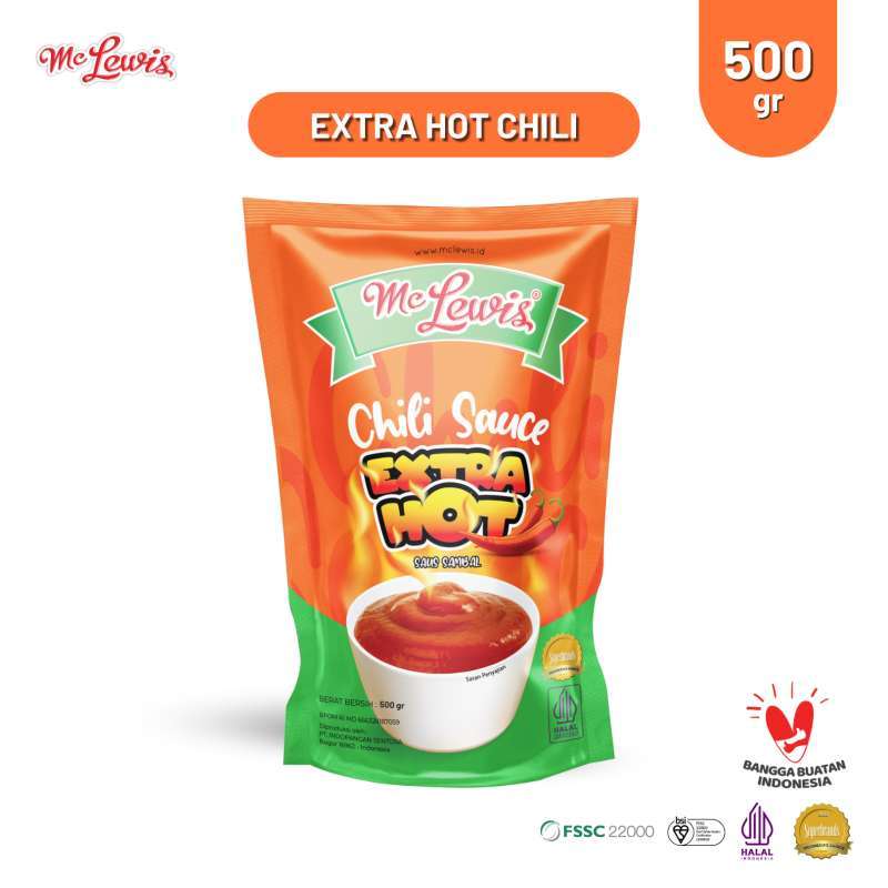 MC LEWIS EXTRA HOT 500G