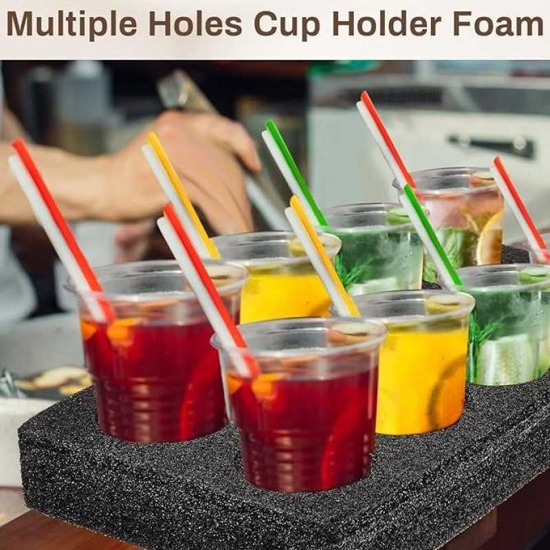 Jual Pangda 4 Pcs Multiple Holes Cup Holder Foam 8 Cup Drink Carrier Takeo Di Seller Tombstone