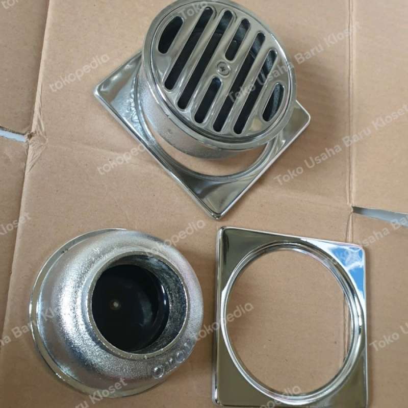 Jual Floordrain Toto Tx1eb (sejenis Tx1bn Tx1db Tanpa Drst) Bekas Di ...