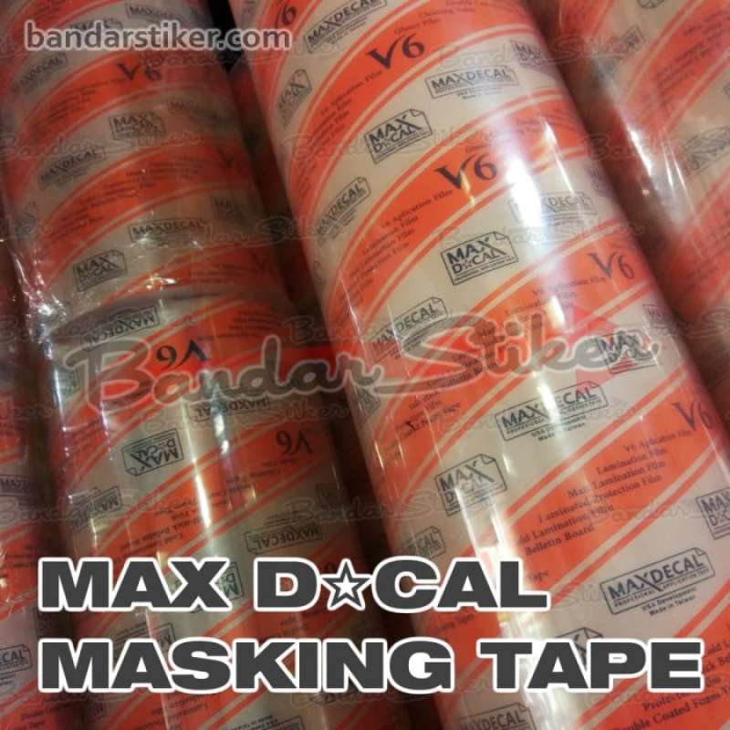 Promo Clear Transfer Tape Decal Plastik Masking Cutting Sticker 15 Cm
