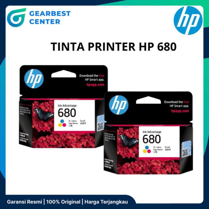 Promo Tinta Printer 680 Black & Colors Ink Advantage Cartridge Diskon ...