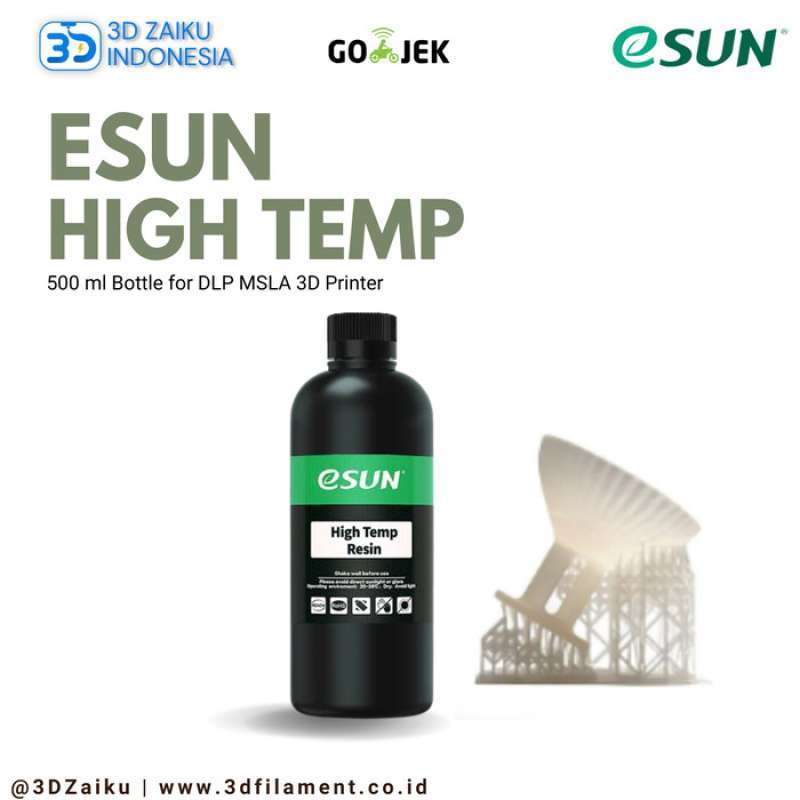 Promo Esun High Temp Resin 500 Ml Bottle For Dlp Msla 3d Printer Diskon ...