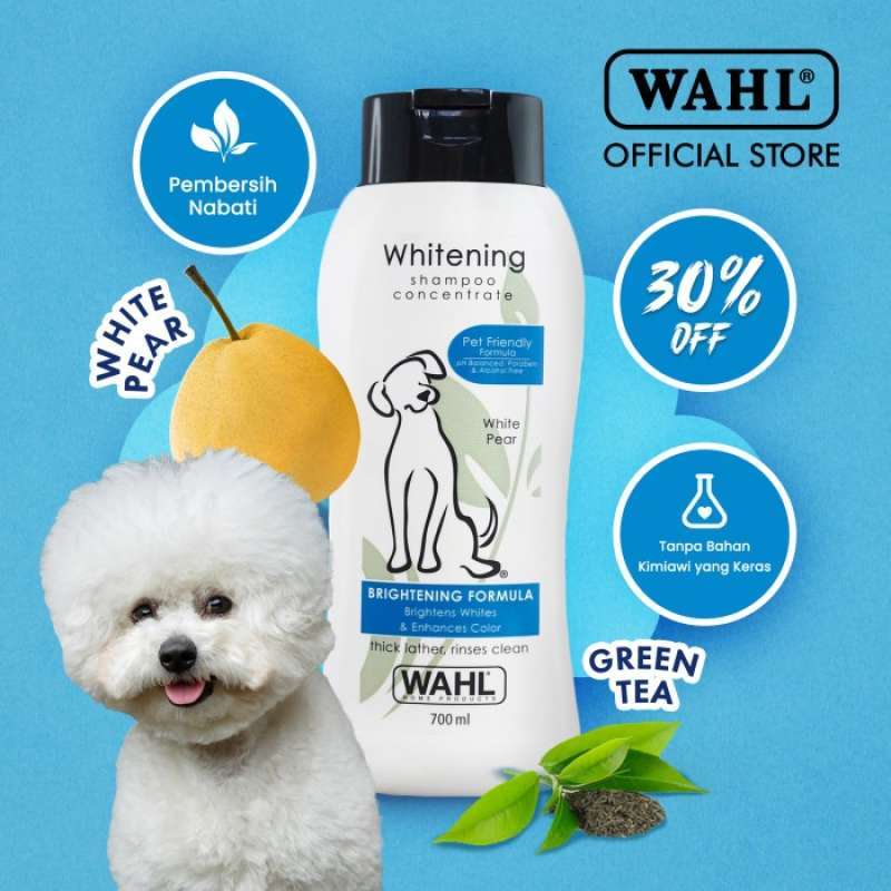 Jual Wahl Dog Whitening Shampoo 700ml Â€“ Sampo Anjing & Kucing,alat