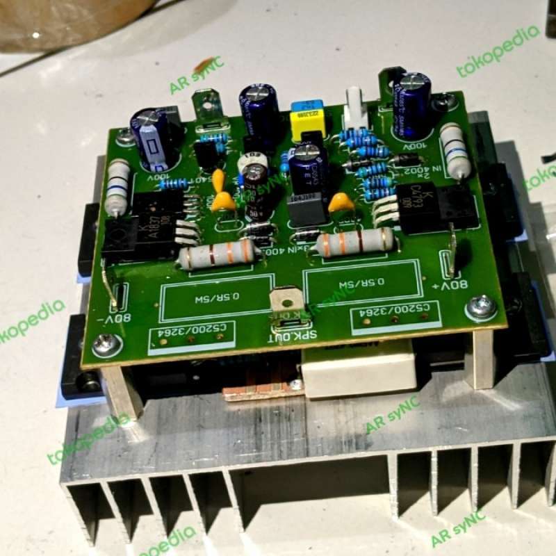 Promo Kit Power Amplifier Socl 504 Final 2 Set Toshiba Diskon 23% Di