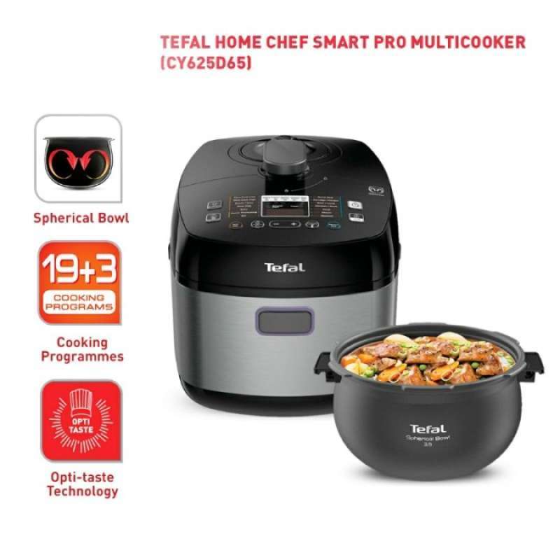 Promo Tefal Smart Pro Multicooker Cy625 Slow Cooker Cy 625 Pressure Cooker Diskon 23 Di Seller Dapur Mama Indah Tegal Alur Kota Jakarta Barat Blibli
