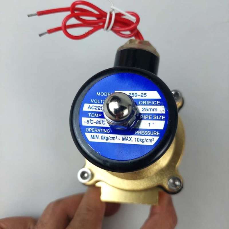 Jual 1/4 Inch Electric Solenoid Valve For Water Air Gas Diesel 12V - Jakarta Barat - Toko - View #4