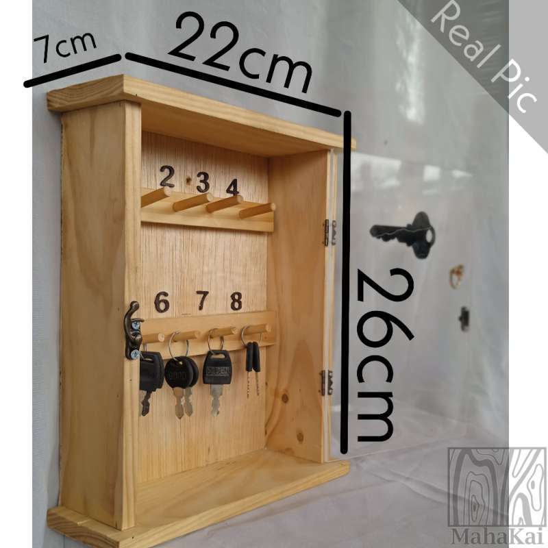 Layout Rak Kunci Jual Key Box Kayu Kotak Kunci Key Organizer Rak Akrilik Wadah Temapt ...