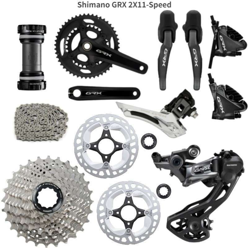 Grx 810 Shimano X 11 Groupset Shimano GRX ST-RX810-LA/RX810 1x11