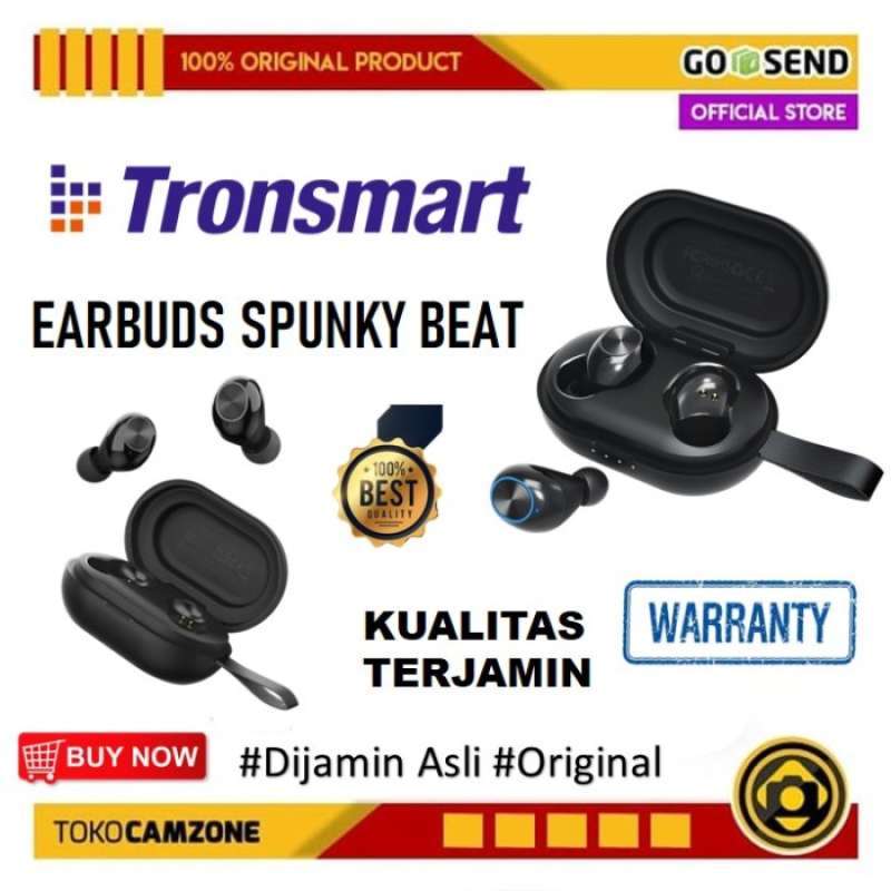 Promo Tronsmart Qualcomm Chip Spunky Beat True Wireless Bluetooth Earbuds Diskon 23 Di Seller Ryoma Store Kebon Kacang Kota Jakarta Pusat Blibli