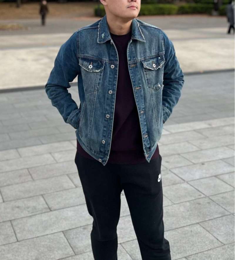 Jaket jeans zara man outlet