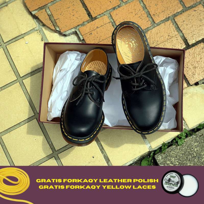 Jual Dr Martens 1461 Vintage Black Quilon Made In England 45 Di Seller Winter Cengkareng Timur Kota Jakarta Barat Blibli