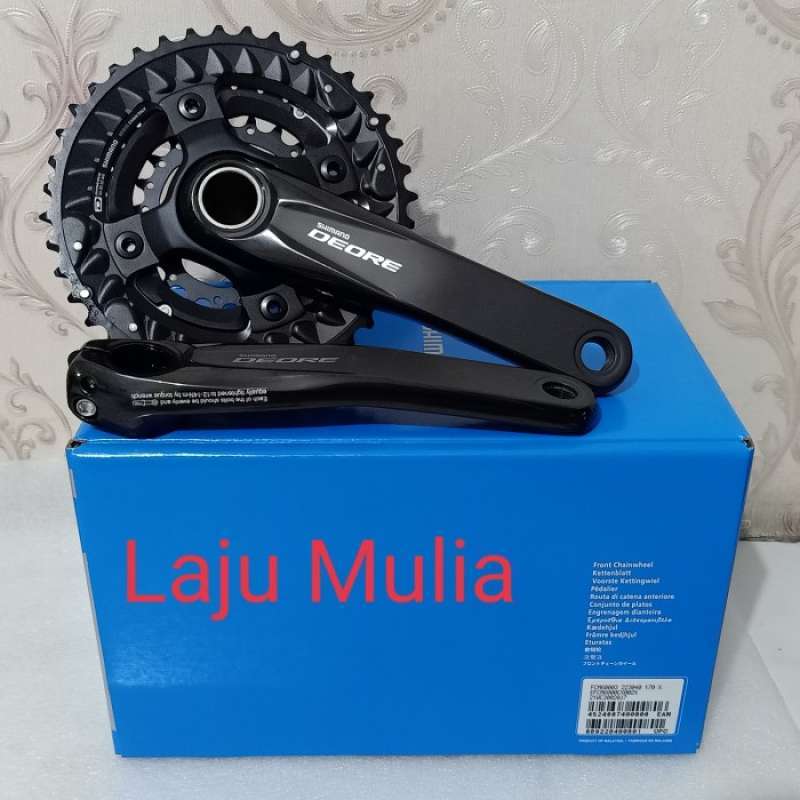 PROMO GIR CRANK SHIMANO DEORE FC M6000 3 FOR REAR 10 SPEED 170MM 40 30 22T