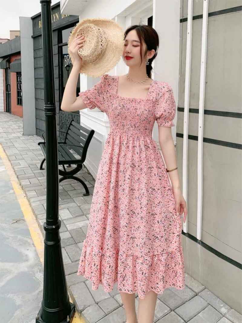Korean vintage dress outlet