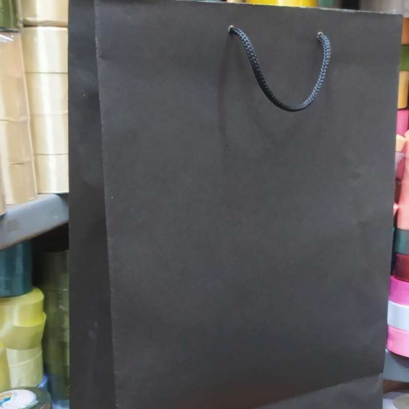 Jual Paper Bag Jumbo Polos Hitam Isi 12pcs Di Seller Lindin Jaya Gunung Kota Jakarta Selatan Blibli