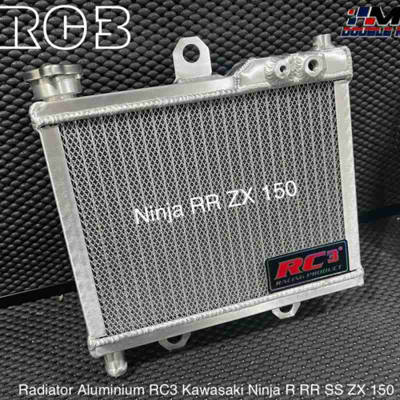 Jual Radiator Almu Aluminium Rc3 Ninja R Rr Ss Zx Bukan Bpro Qtt