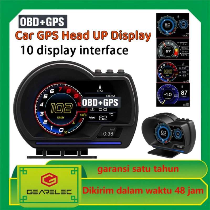 Speedometer Digital F1 Promo F1 Smart Gauge P6 Obd2 GPS Hud Dual System Car Display ...