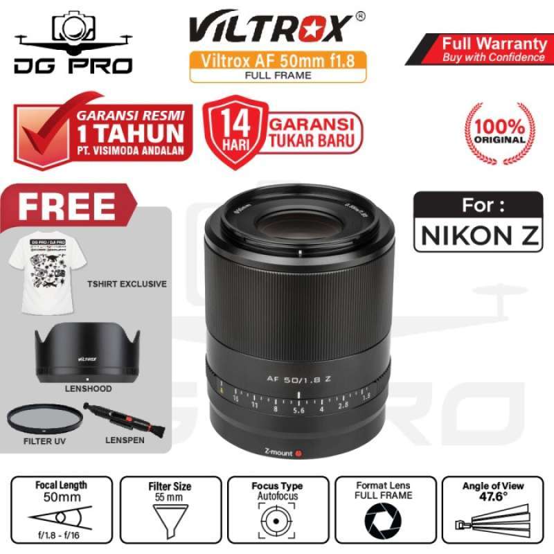 NEW 🎉🎉 Viltrox AF 50mm f/1.4 Pro Z is a full-frame prime lens designed for versatile everyday use. The bright f/1.4 aperture delivers beautifully smooth bokeh and natural rendering, while the advanced