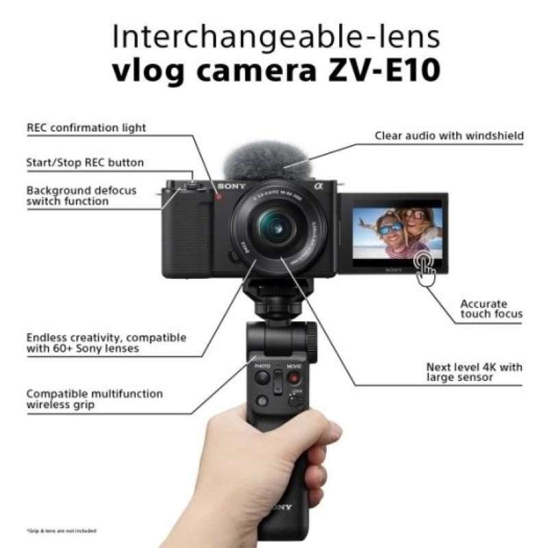 Zve Camera Jual Sony Zv-e10 / Zve10 / Zv E10 / Zve 10 Mirrorless Camera Original ...