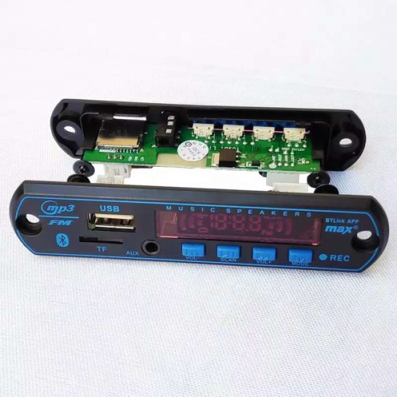 Jual App Modul Decoder Mp3 Player Usb Tf Bluetooth Fm Radio 12v K Di ...