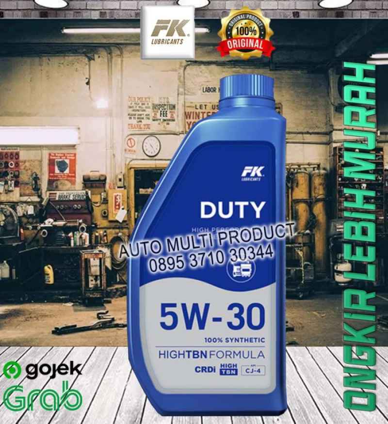 Promo Oli, Oli Fk, Mobil, Diesel, Solar, Duty Cj-4, 5w30, 1 Liter ...