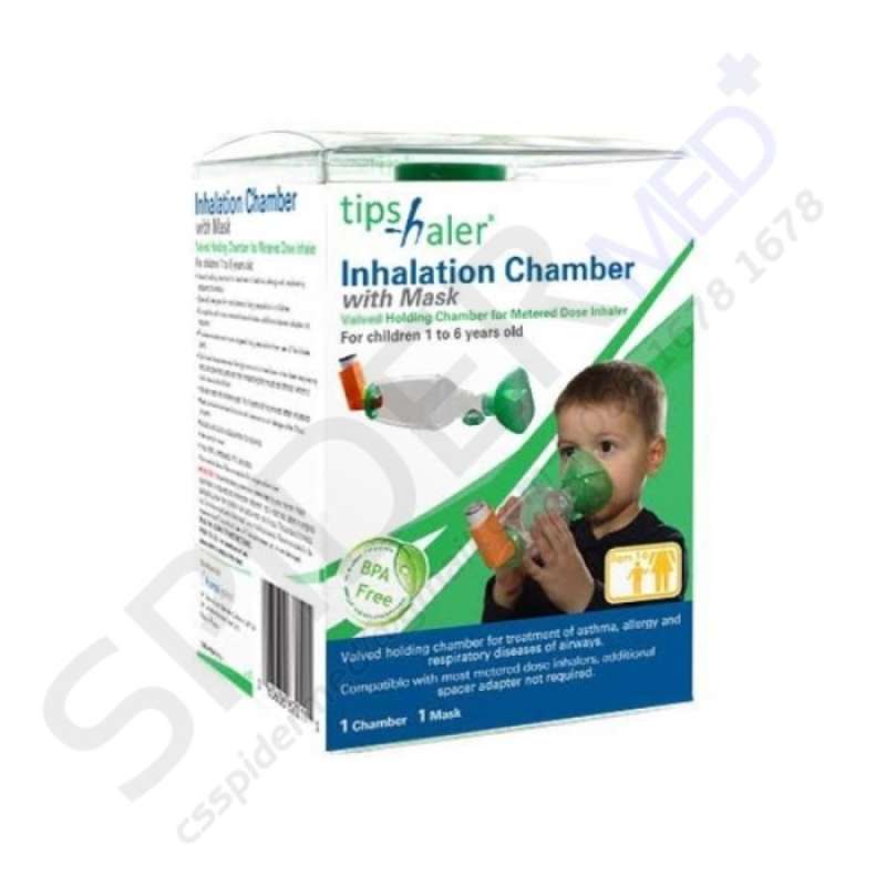 Promo Tipshaler Inhalation Aero Spacer Chamber Inhaler Asma Pediatric ...