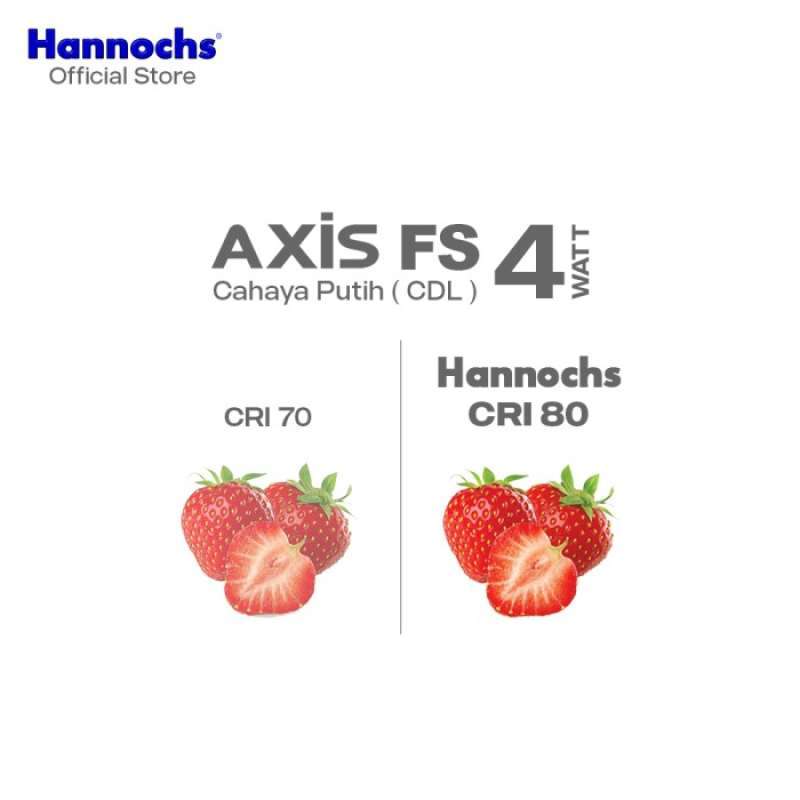 Jual Hannochs Lampu Downlight Led Axis 4 Watt Fs Cahaya Putih ...