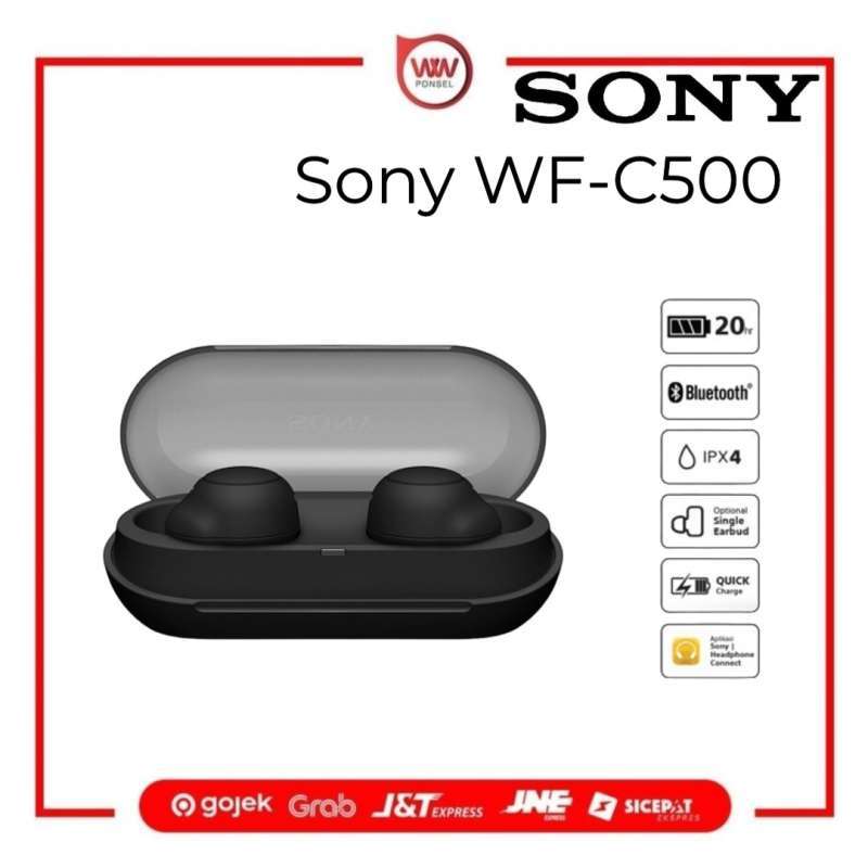 SONY WF-C500 Truly Wireless TWS In-Ear Bluetooth Earbuds Headset Macaroon