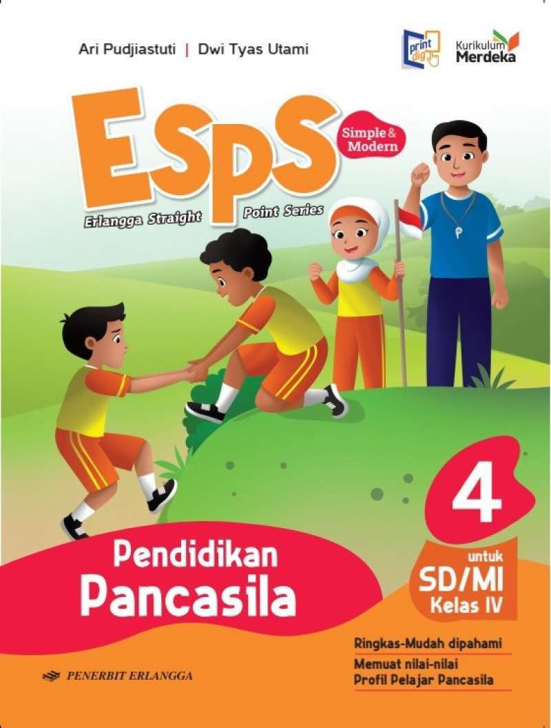Jual Esps Pendidikan Pancasila Sd/mi Kelas 1 2 3 4 5 6 Revisi Kurikulum ...