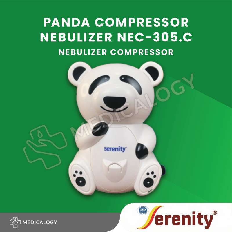 Jual Serenity Nec-305.c Panda Compressor Nebulizer Alat Uap Di Seller