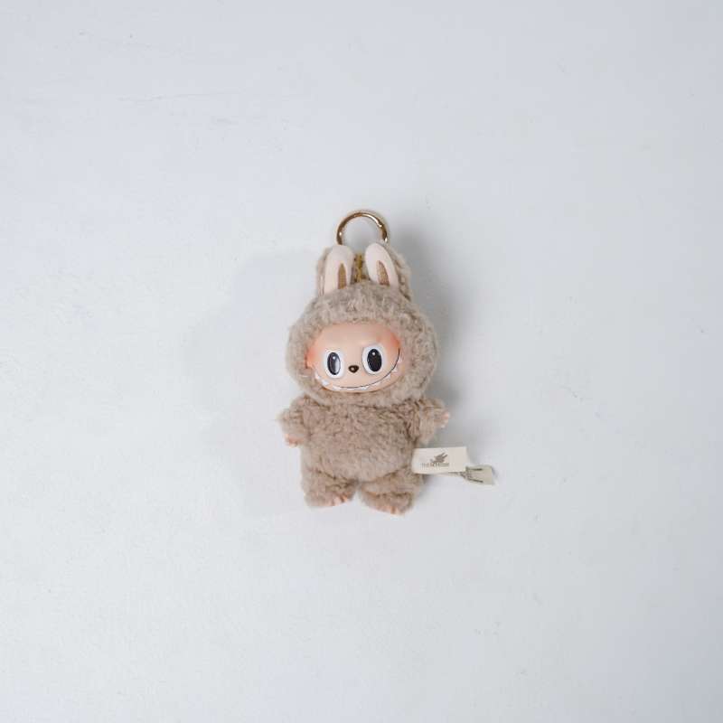 Promo Pop Martthe Monsters Exciting Macaron Labubu Keychain 100