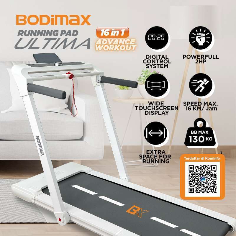 Fitness Bodymax T80 Jual Bodimax Running Pad Ultima Folding
