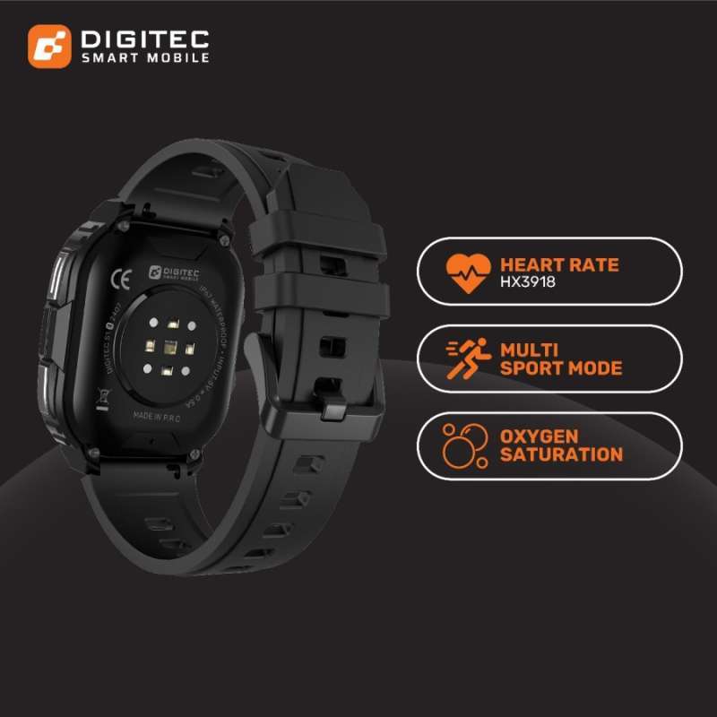 Dg 5189 Digital Watch New DIGITEC デジタル腕時計 DG-5204T BISA COD 