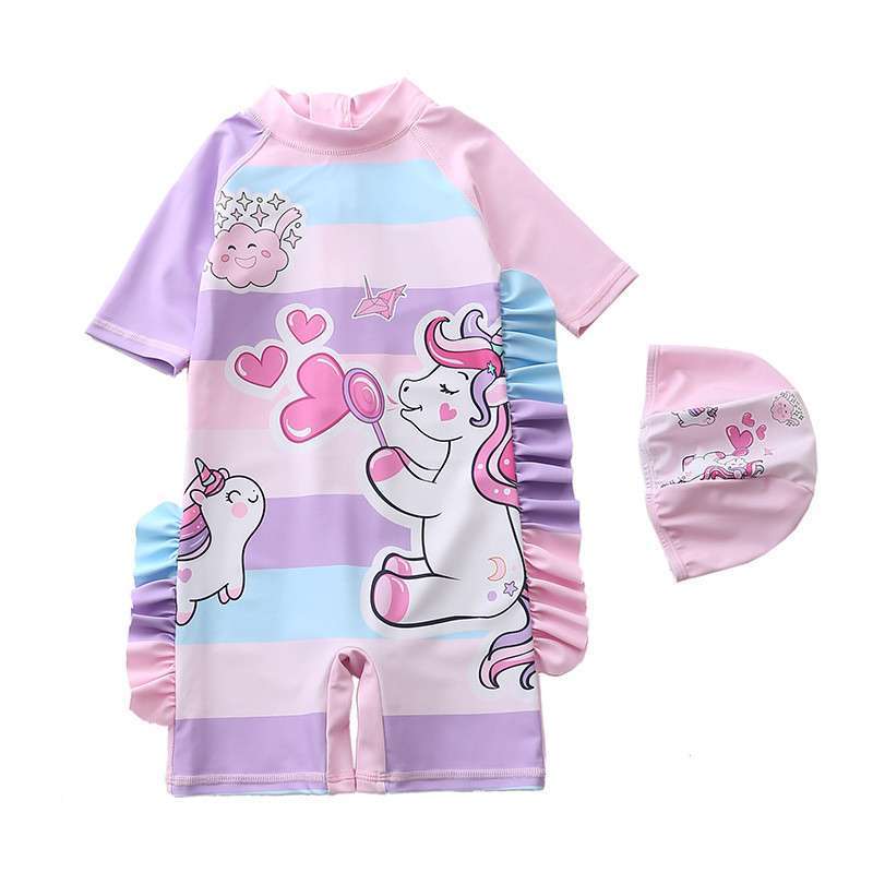 Promo Sb Baju Renang Unicorn Anak Perempuan Swimsuit Unicorn