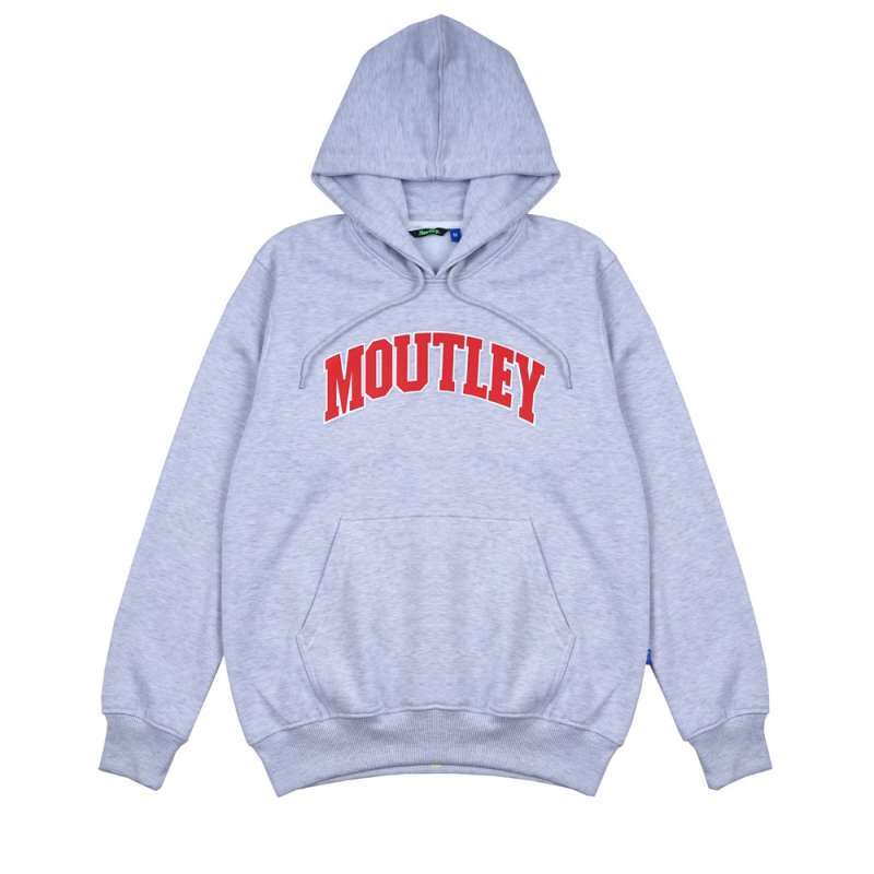 Moutley Men's Jacket Basic Hoodie Sweatshirt Regular Fit Fleece Script  C021224