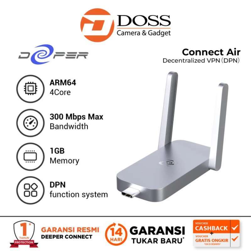 Deeper Connect Air Pocket-Sized Wireless Travel VPN Router
