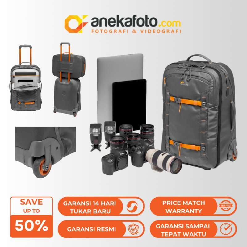 Jual Lowepro Whistler Rl 400 Aw Ii Rl400 Aw Ii Roller Camera Bag