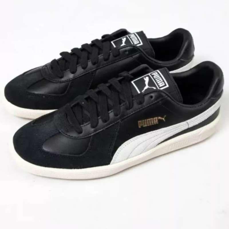 Sepatu Casual Unisex PUMA Army Trainer Puma Black Pristine 386607 02